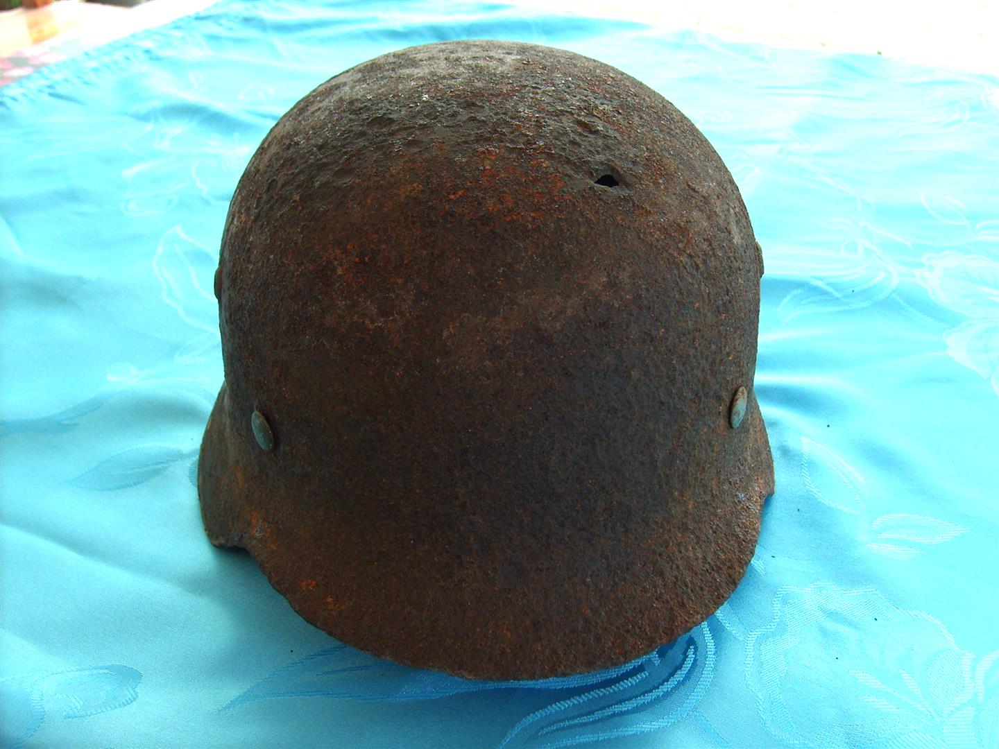WW2 M35 SS Politzei Double Decal Helmet